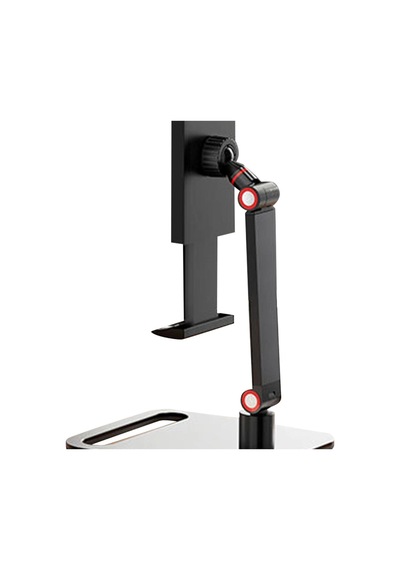 Monitör Tablet iPad Uyumlu Telefon Tutucu 12-16 İnç Universal Metal 360 Derece Döner Stand