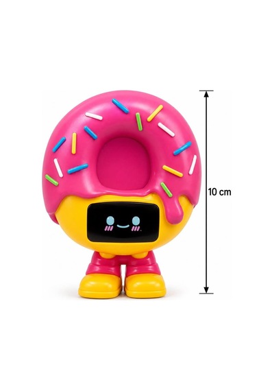 Gioc-hi Lisanslı 100 Den Fazla Ses Ve Animasyonlu Etkileşimli 10 Cm Oyuncak Sanal Dost Mochi