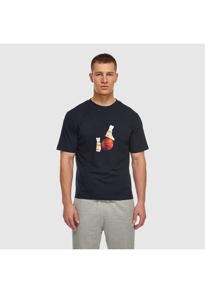 New Balance Mnt3411 Erkek Lacivert T-shirt