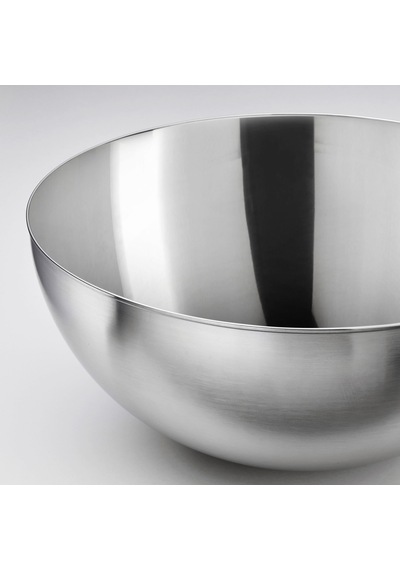 Ikea Blanda Blank Çelik Servis Kasesi 36 Cm Gümüş