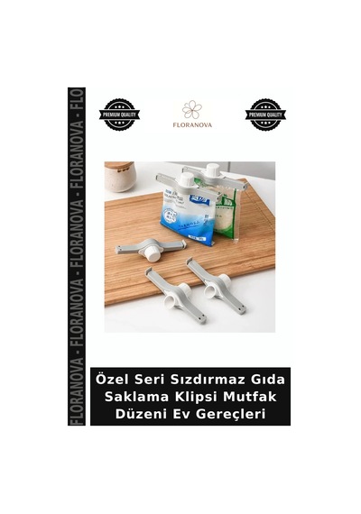 Özel Seri Sızdırmaz Gıda Saklama Klipsi Mutfak Düzeni Ev Gereçleri Çok Renkli