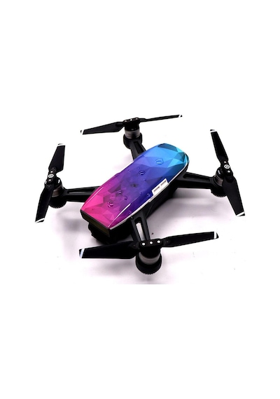 Dji Spark Pvc Koruyucu Dekoratif Çıkartma Su Geçirmez 6 Takım