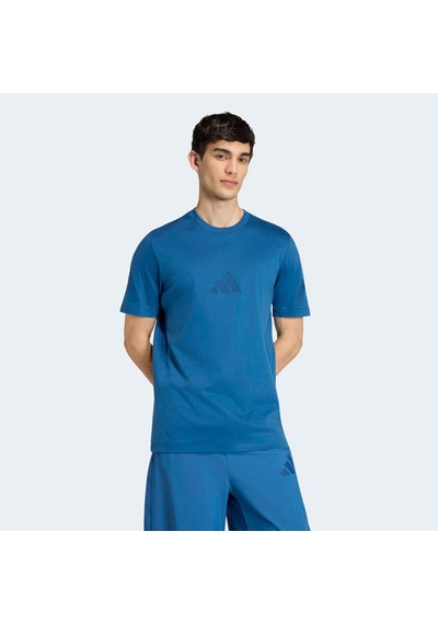 Adidas Z.n.e. Erkek Mavi Tişört Kr0204