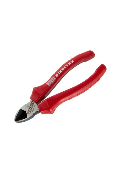 İzeltaş Yan Keski Opak Seri, 160 Mm, Alaşım Çelik, Kırmızı