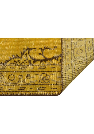 Eşsiz Anadolu Vintage Eskitme El Dokuma Halı 1,6 X 2,92 Cm 9122