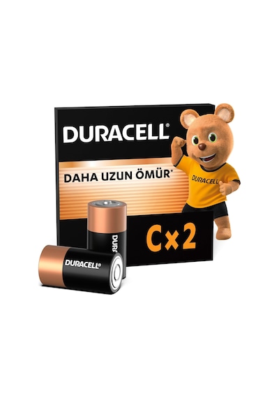 Basıc Alkalin C Pil 2 Li Paket 1,5v