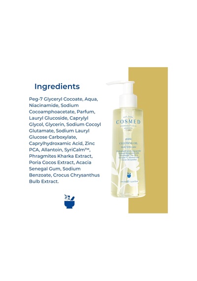 Cosmed Temizleme Yağı Cleansing Oil 200 Ml