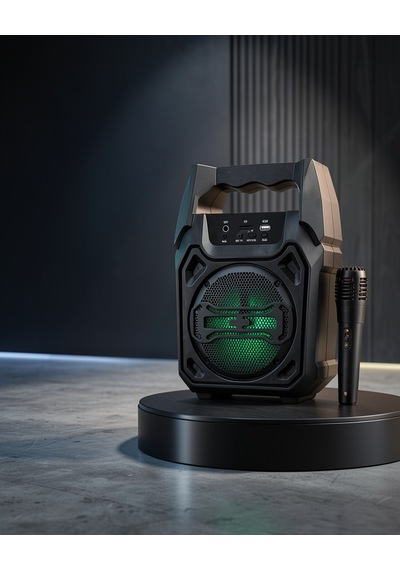 Bluetooth Karaoke Hoparlörü 10w Güçlü Ses Uczzz1283hoparlörrr1-1