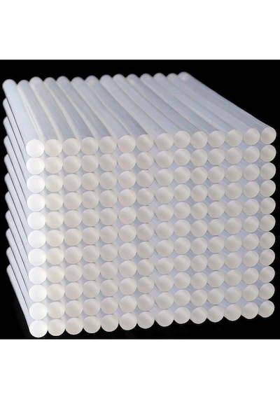40 Adet Kalın Sıcak Silikon Mum Silikon Çubuk Silikon 11,3mmx30cm
