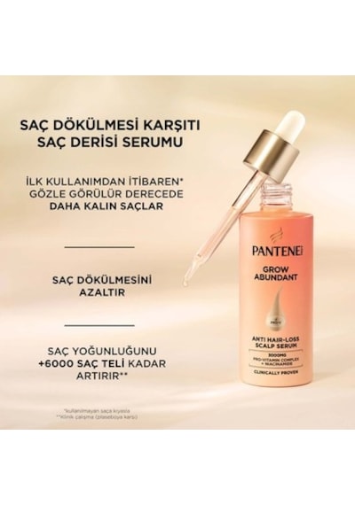 Dökülme Karşıtı Saç Derisi Serumu, 60ml Hacim Ve Dolgunluk Sağlar