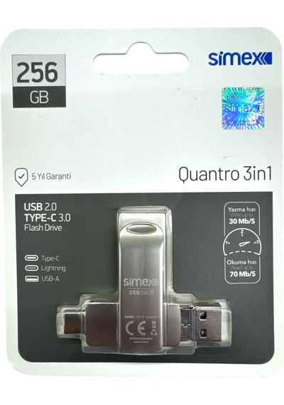 Type C Flash Bellek Xiaomi Redmi Oppo Vivo Samsung Uyumlu 256 Gb Otg Usb Typec Flash Bellek Disk