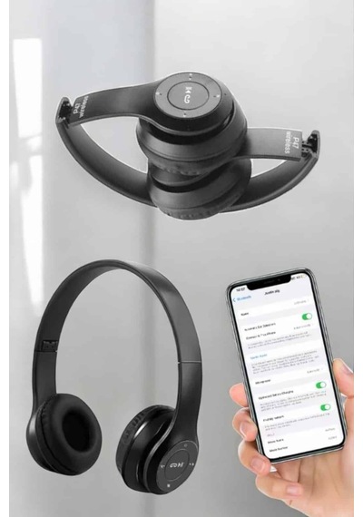 Ayarlanabilir - 357 - Kafa Bandı İle Yüksek Performanslı - Kmrsfres - Bluetooth Kulaklık