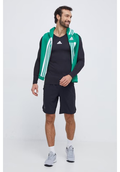 Adidas Team Base Tee Erkek Uzun Kollu Antrenman Tişörtü Siyah SIYAH