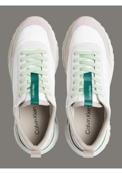 Calvin Klein Hıke Runner Casual Beyaz Erkek Günlük Spor Ayakkabı