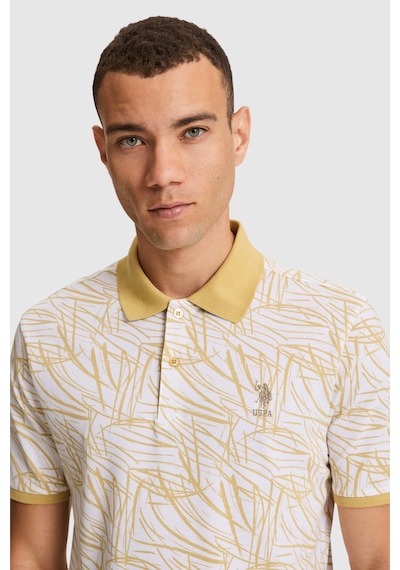 U.s. Polo Assn. Erkek Bej Tişört 50327014-vr011