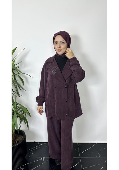 Nuss Ns-26k1018-m Mürdüm Renk Takım Çok Renkli