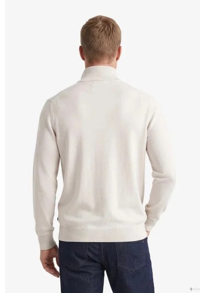 Nautica Erkek Bej Regular Fit Triko Kazak-24680