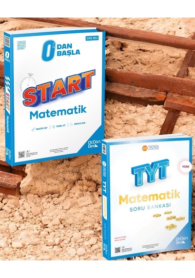 2026 345 Start Matematik Ve 345 Tyt Matematik Soru Bankası Sıfırdan İleri Seviyeye Set