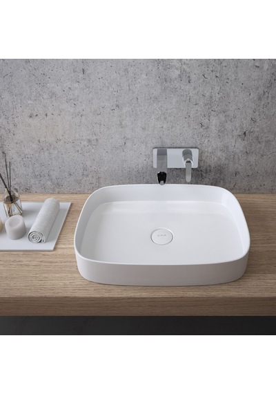 VitrA Memoria M58000003000 TV Çanak Lavabo Beyaz 63 CM