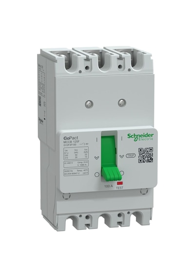 Schneider Electric Gopact Mccb G12F3F100 125F 100A 36Ka Kompakt Şalter