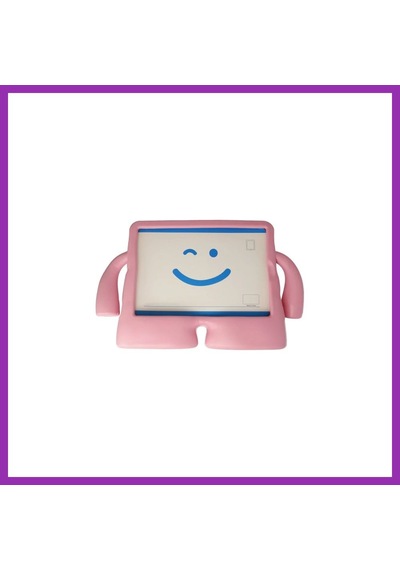 Bezos Samsung Galaxy Tab A9 Plus Kılıf Karakter Tablet Silikon - Açık Pembe Bty