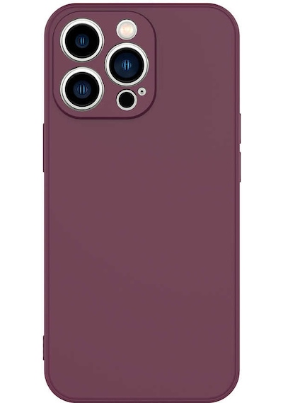 Apple Uyumlu iPhone 13 Pro Uyumlu Zore Mara Lansman Kılıf-koyu Mor Koyu Mor -