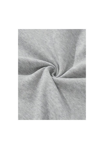 Medinenur Faith Baskılı Kapüşonlu Sweatshirt Gri