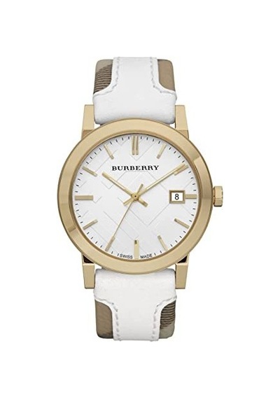 Burberry Bu9015 Modeli Deri Saat Kordonu