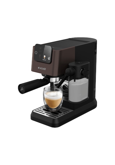 Arçelik Uyumlu Imperium Barista Em 6450 Kapsüllü Yarı Otomatik Espresso Makinesi Siyah