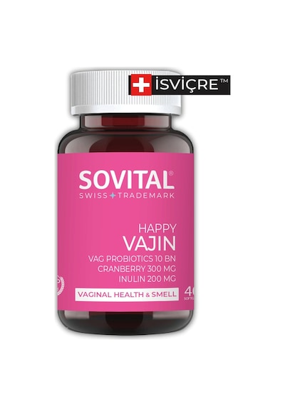 SOVITAL Happy Vajin Sağlığı Ve Kokusu 40 Softgels