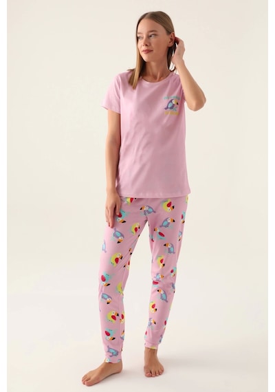Pierre Cardin Roly Poly 3403-s Kadın Kısa Kol Pijama Takımı 001