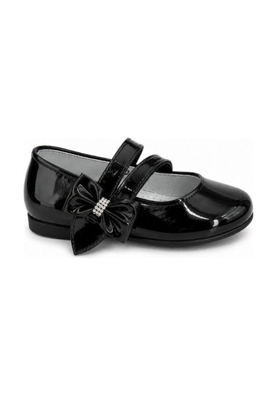 Zekids Kız Çocuk Ortopedik Babet-17304 Siyah
