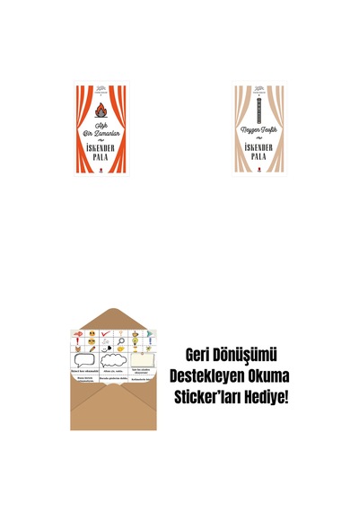 Aşk Bir Zamanlar Ciltli + Neyzen Tevfik Ciltli + Okuma Sticker'ları
