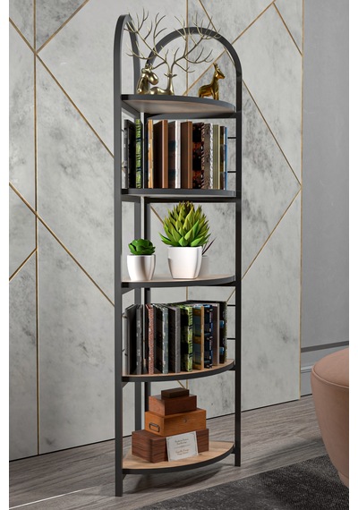 Kitaplık 5 Raflı Çiçeklik Çok Amaçlı Çalışma Odası Kütüphane Dekoratif Aksesuar Raf Modern Kahverengi Kitaplık 5 Raflı Çiçeklik Çok Amaçlı Çalışma Odası Kütüphane Dekoratif Aksesuar Raf Modern Kahverengi