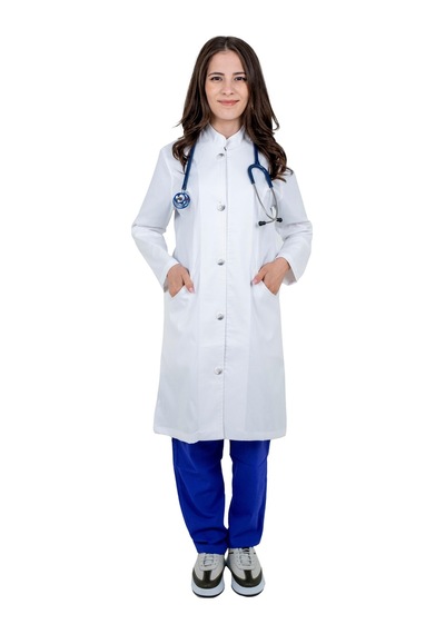 Orkide Doktor Önlüğü Hakim Yaka 001