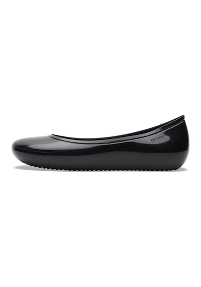 Crocs Brooklyn Hıgh Shıne Flat Kadın Babet 209661-001 Siyah