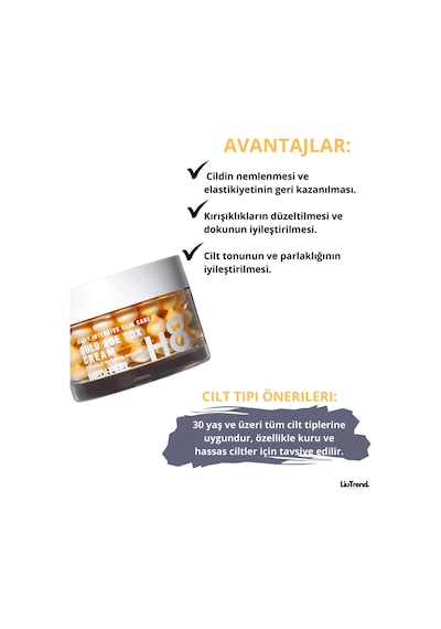 Medipeel Gold Age Tox Cream 50 Ml Cilde Parlaklık Veren Altın Kapsül Krem