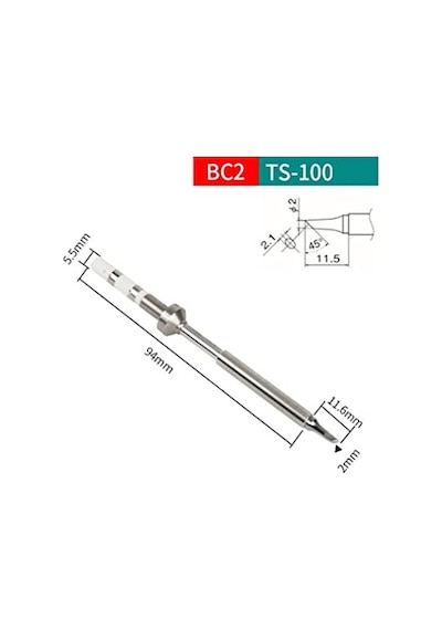 MINIWARE TS-BC2 TS100 İÇİN HAVYA UCU