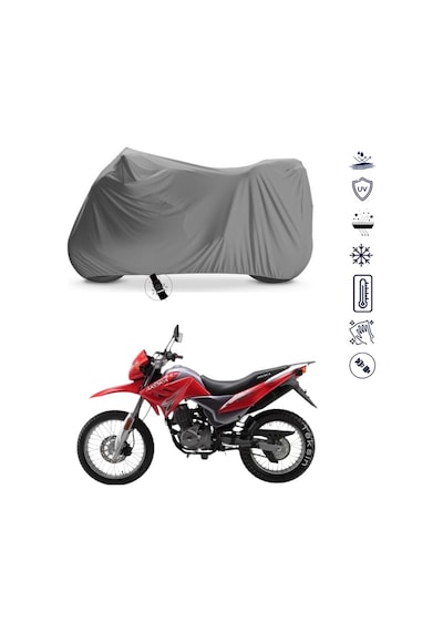 Arora AR 200 GY Cross MOTOSİKLET BRANDA SU GEÇİRMEZ MOTOR BRANDA