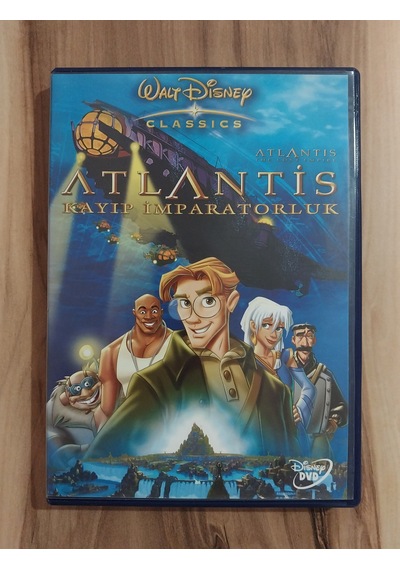 Walt Disney Atlantis ''kayıp İmparatorluk'' - Atlantis ''the Lost Empire'' Dvd