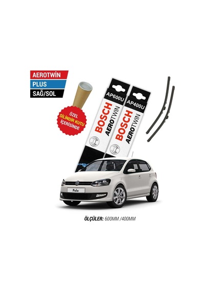 Volkswagen Polo 6r1-6c1 2014 Model Silecek Takımı Ön Bosch Aerotwin Plus