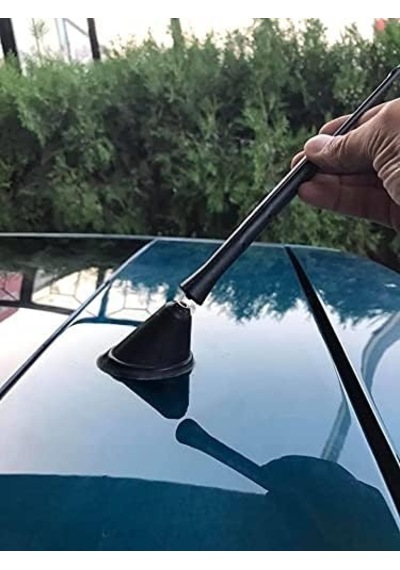 Renault Clio 4 2012-2019 Uyumlu Çubuk Tavan Anteni Oto Tepe Anten Yüksek Çekim Araç Radio Anteni 40cm