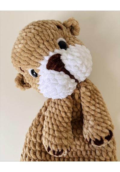Otis The Otter Uyku Arkadaşı Açık Kahverengi