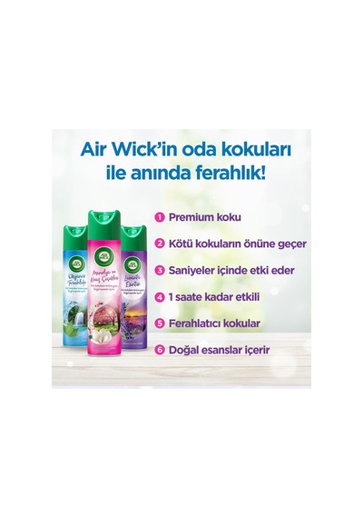 Sprey, Aerosol Oda Kokusu Okyanus Ferahlığı 300 Ml 1 Adet Diğer