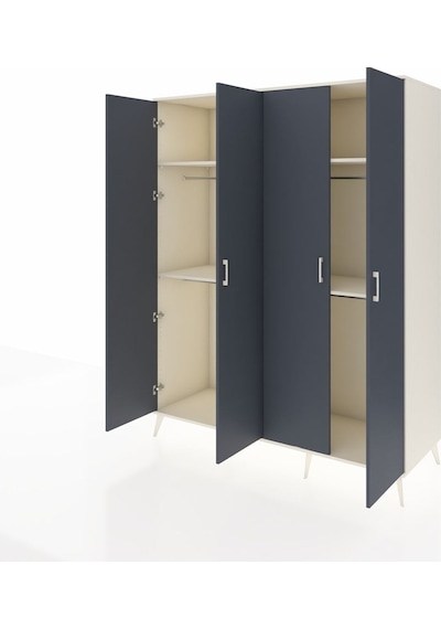 Kronos Gardrop 4 Raflı 4 Kapaklı 4 Askılı 176x59x221 Aytaşı-antrasit/aytaşı Antrasit/aytaşı Kronos Gardrop 4 Raflı 4 Kapaklı 4 Askılı 176x59x221 Aytaşı-antrasit/aytaşı Antrasit/aytaşı