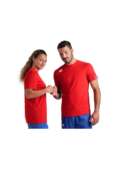 Arena Team Solid Unisex Kırmızı Günlük Stil T-shirt 004900400 Kırmızı
