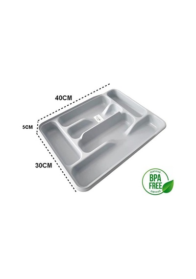 Moonstar Çekmece Içi Kaşıklık 6Gözlü Çatal Bıçak Organızer 40X30C