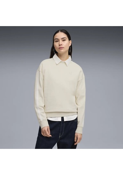 Puma Ess Elevated Comfort Crew Tr Krem Kadın Sweatshirt
