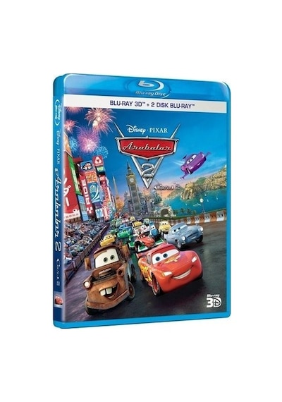 Cars 2 - Arabalar 2 3d+2d Combo Blu-ray 2 Disk Tiglon