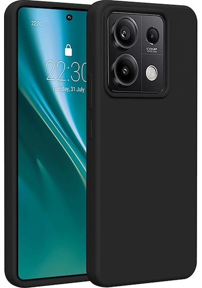 Xiaomi Redmi Note 13 Pro 4g Kılıf Premiums Silikon Arka Kapak Siyah